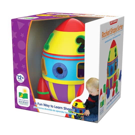 Early Learning - Rocket Shape Sorter